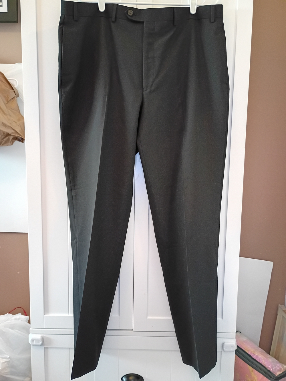 Ralph Lauren Men's Black Dress Trousers